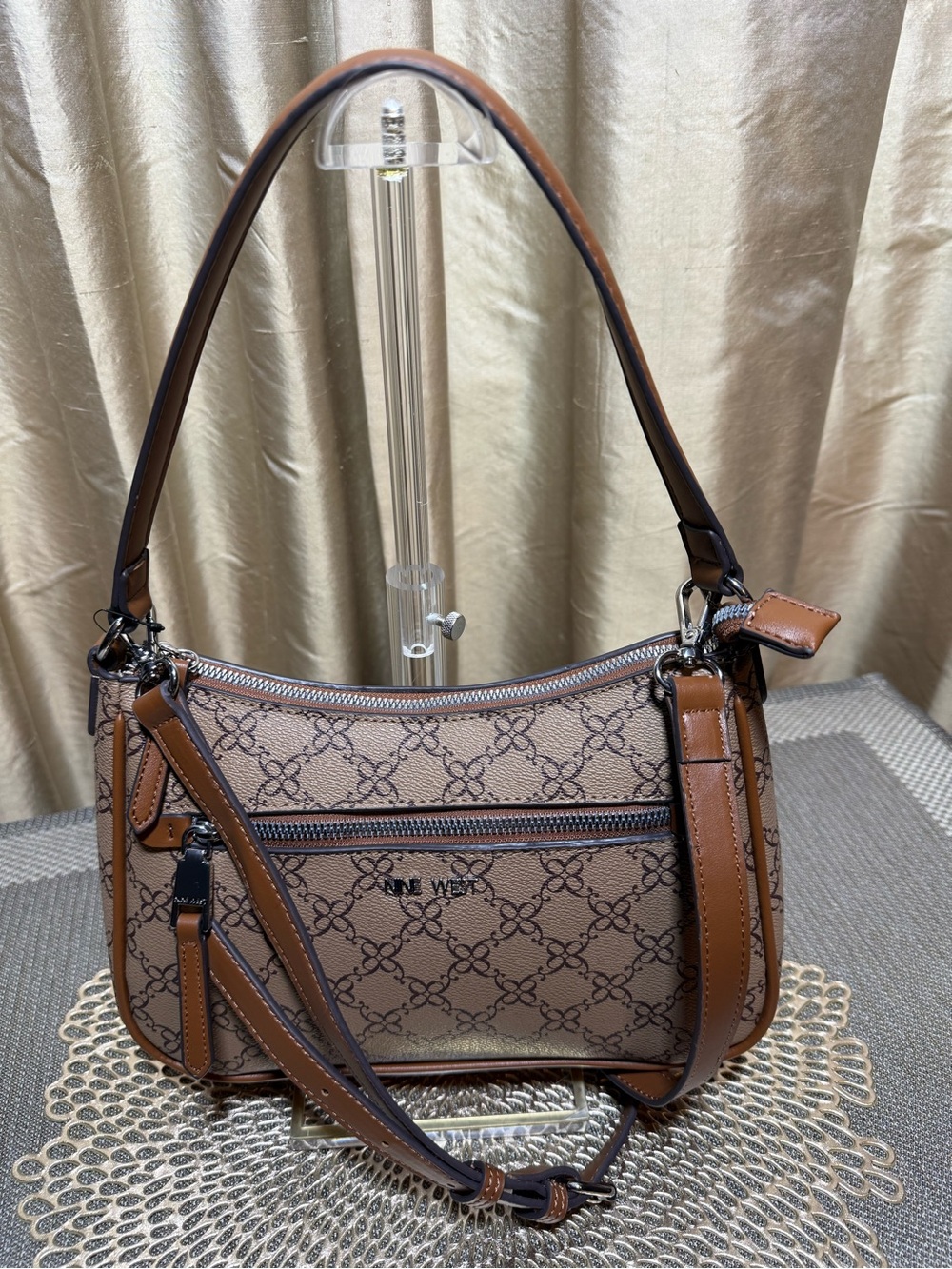 Nine West Shoulder Bag with Adjustable Crossbody Strap